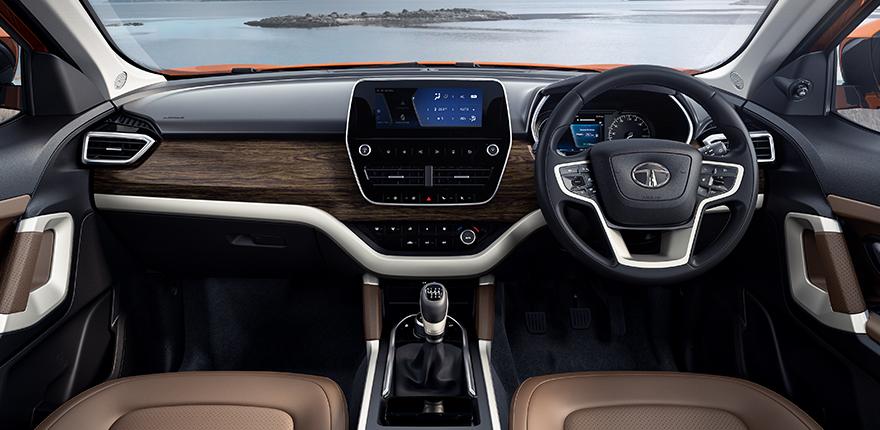 Tata Harrier DashBoard