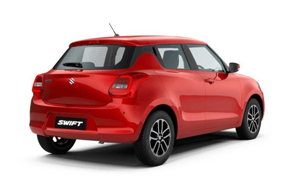 Maruti Swift rear right view