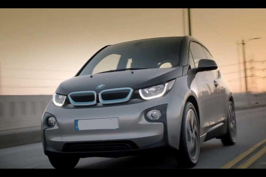 BMW I3 Left Side Front View