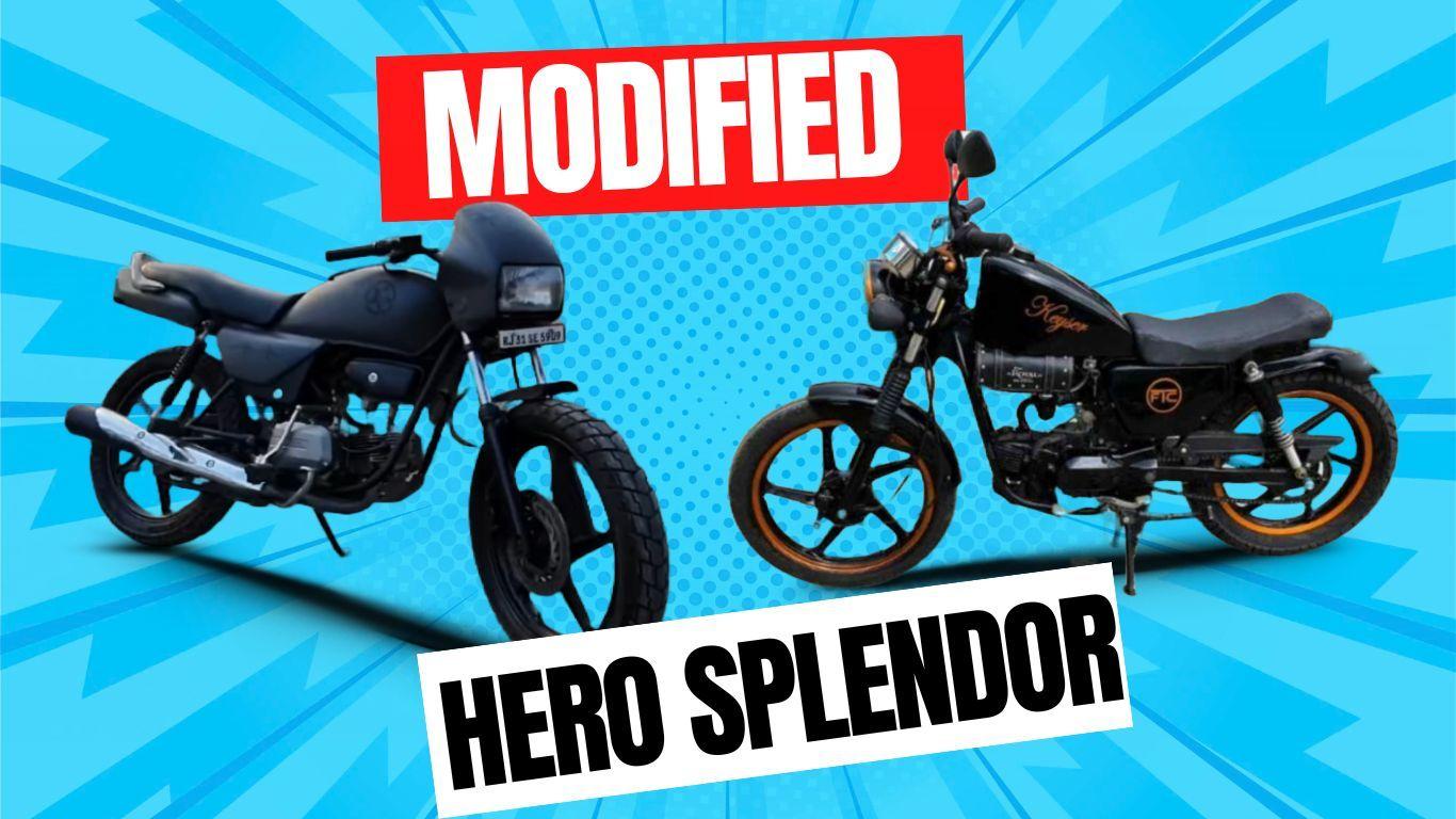 Best Modified Hero Splendor | Road Legal