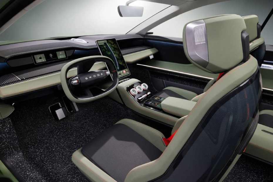 Skoda Vision 7S Interior Image