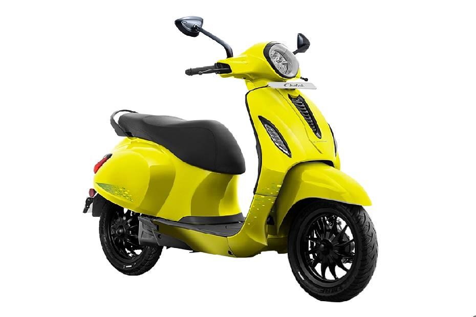 Bajaj Chetak Lime Yellow