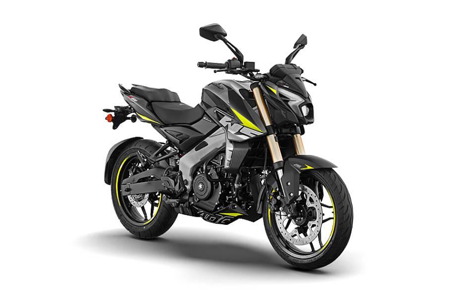 Bajaj pulsar ns400 front right side view