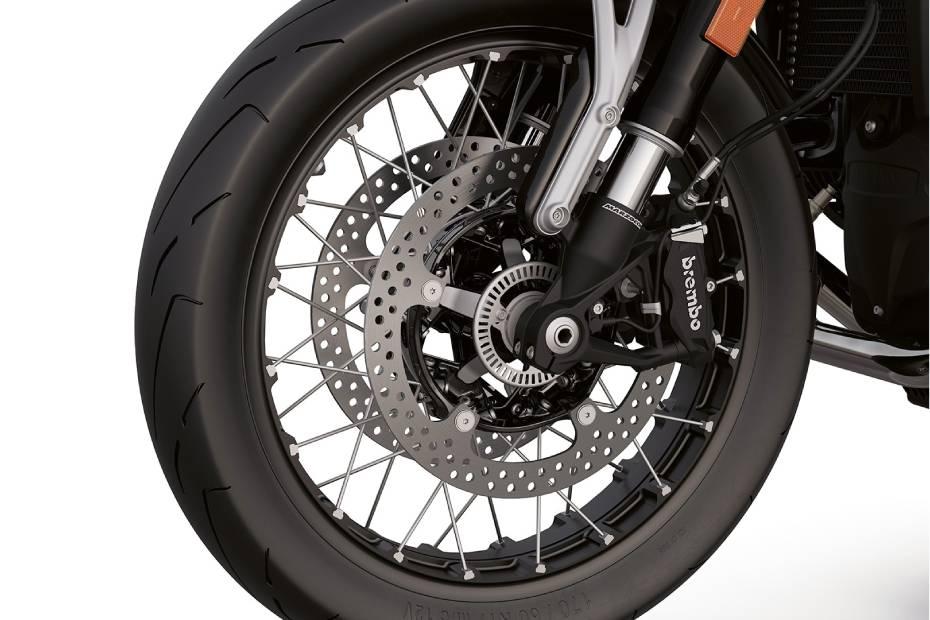 Bmw r 12 front wheel view