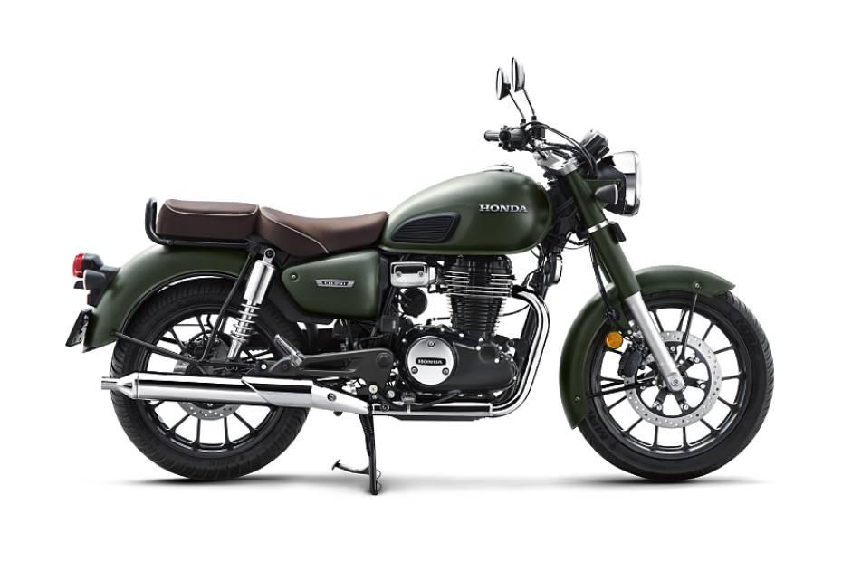 Honda CB350 Mat Marshal Green Metallic