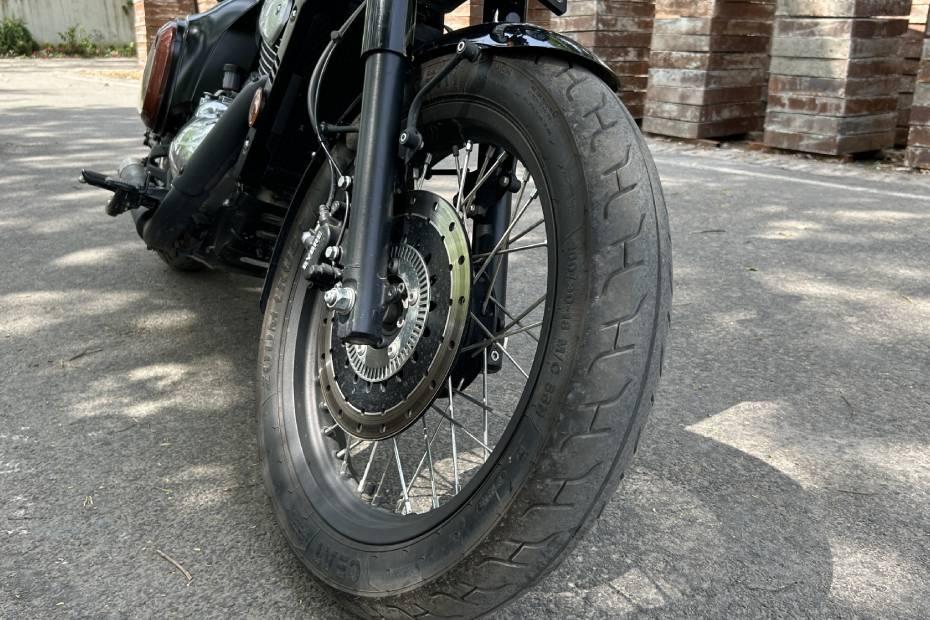 Jawa 42 bobber front wheel