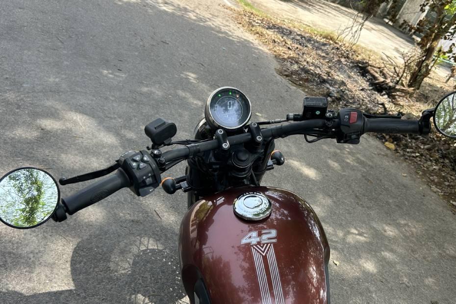 Jawa 42 bobber handle