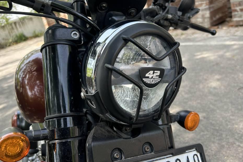 Jawa 42 bobber headlight