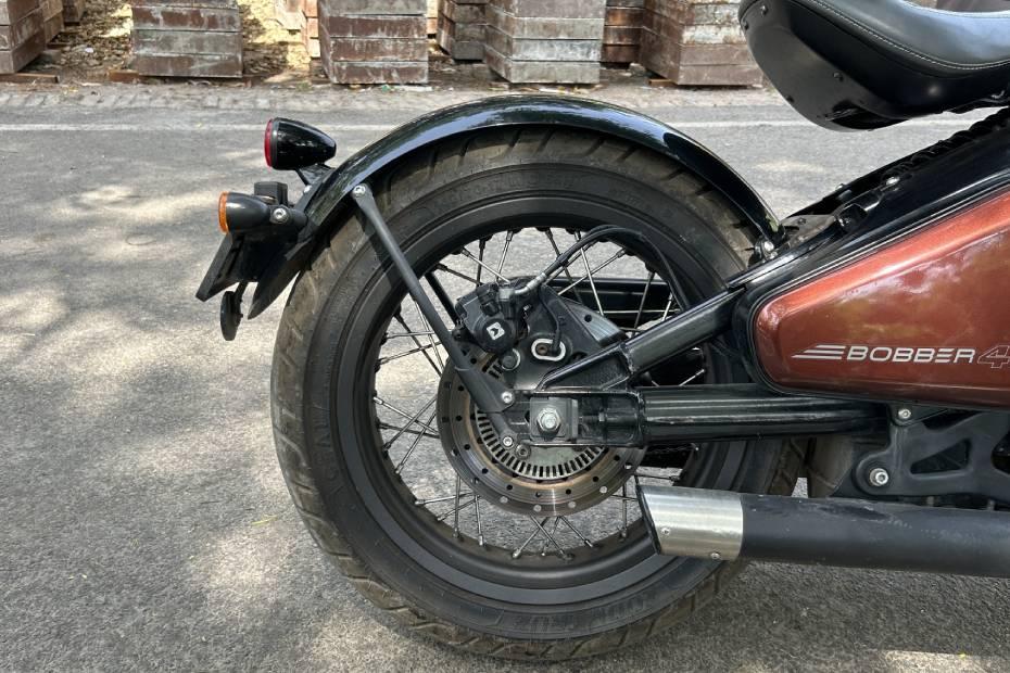 Jawa 42 bobber rear wheel