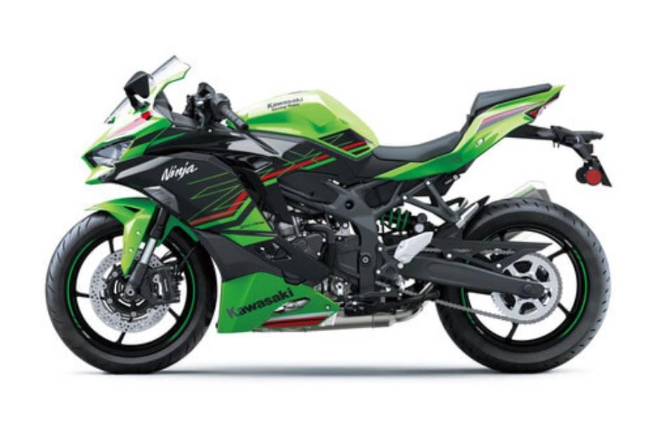 Kawasaki ninja zx 4rr left side view