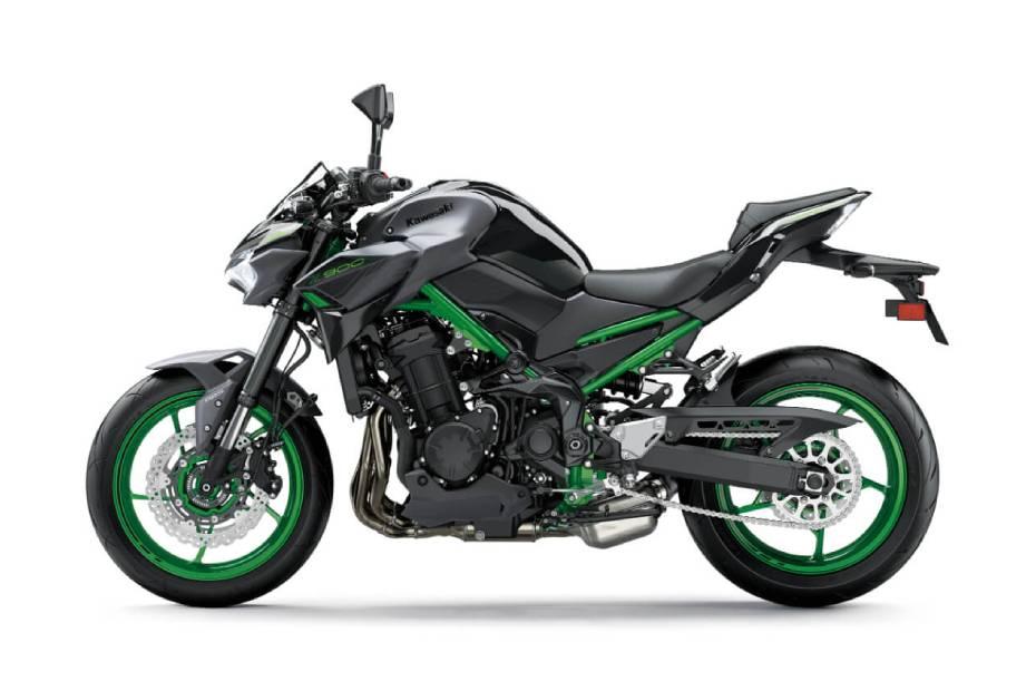 Kawasaki z900 left side view