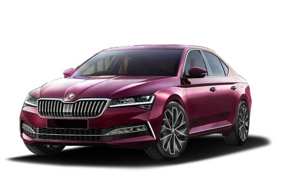 Skoda Superb Facelift Front Left Three Quarter