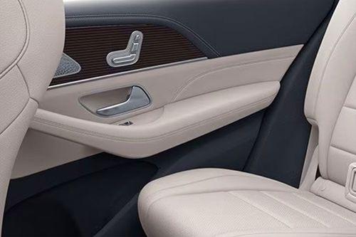 Electrically-adjustable rear seats.