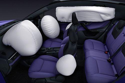 6 Airbags (Driver, Front Passenger, 2 Curtain, Driver Side, Front Passenger Side)