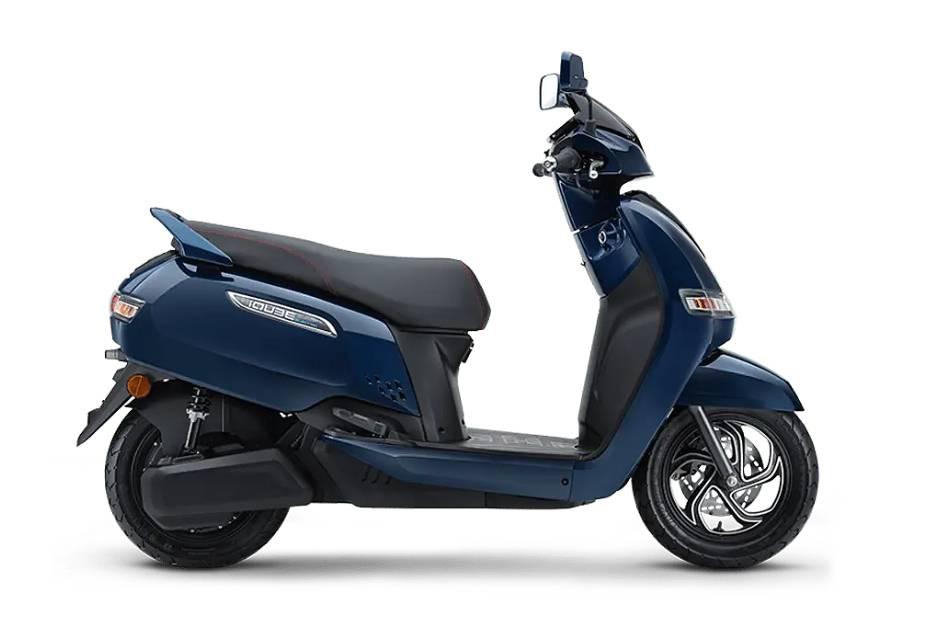 TVS iQube Electric Starlight Blue