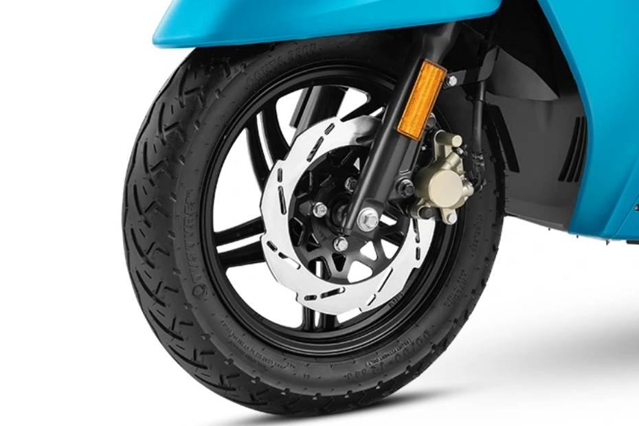 TVS Jupiter Front Brake View