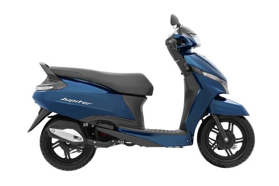 TVS Jupiter Starlight Blue Gloss