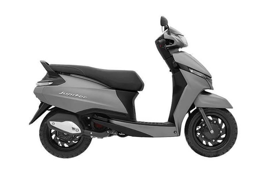 TVS Jupiter Titanium Grey Matte