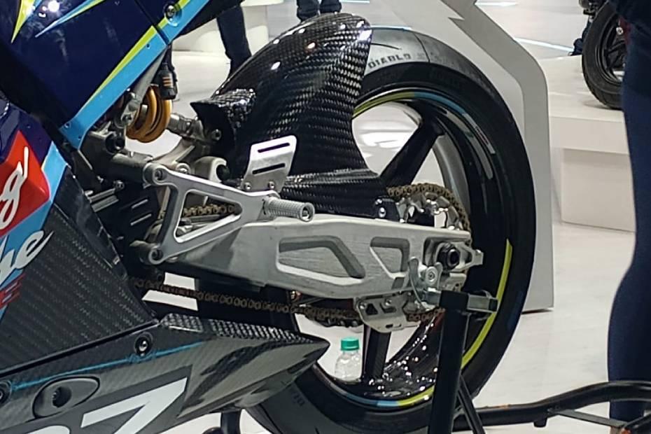 Tvs racing electric rear wheel