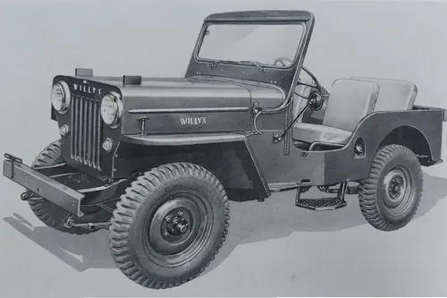 Willys cj3b car