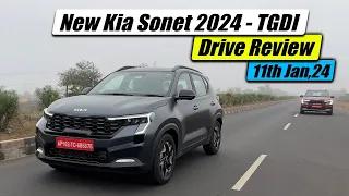 New Kia Sonet 2024 Drive Review Very Soon | Kia Sonet TGDI & Diesel 🔥 X Line & GT Line