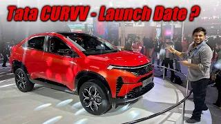 Tata CURVV - Detailed Walkaround | Launch Date, Engine Options 🔥 Everything about CURVV