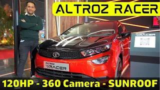 2023 Tata Altroz Racer - 120BHP Hatchback | 6 Airbags - Sunroof - 360 Camera - Ventilated Seats