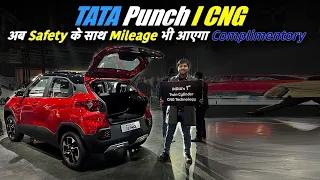 Tata Punch now with CNG 🔥 Safety & Mileage Package | TATA PUNCH I CNG whats new this time?