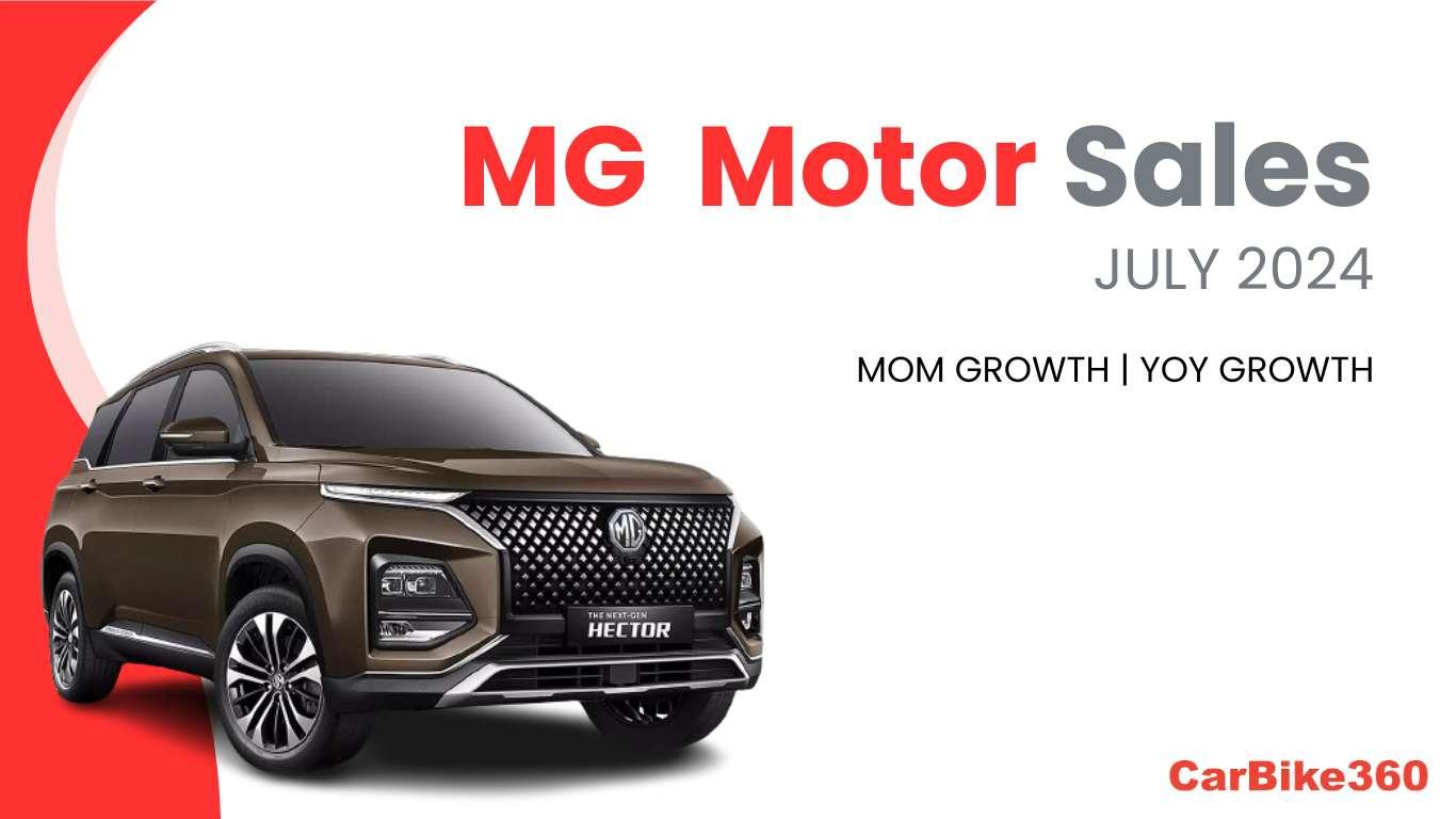 JSW MG Car Sales in July 2024: EVs contributed 35% in Total sales