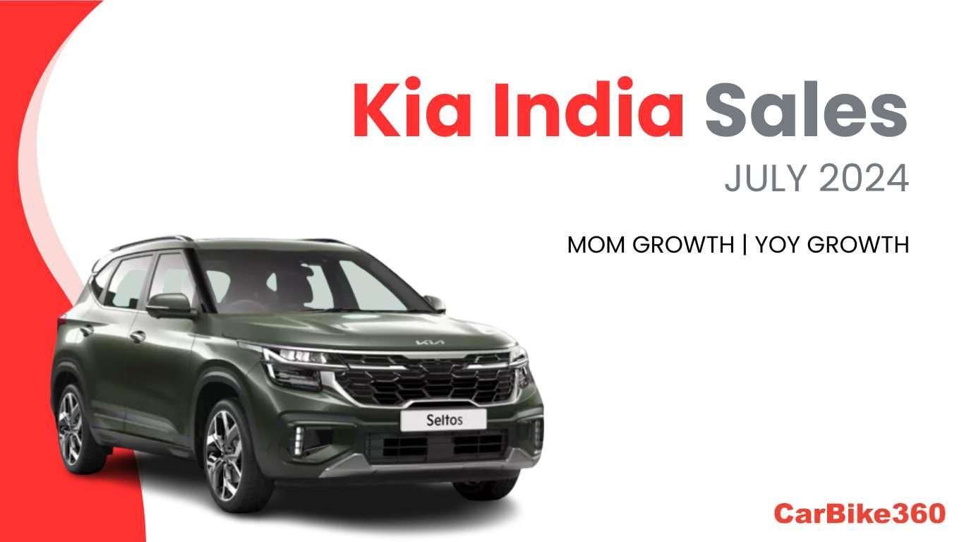 Kia Car Sales in July 2024: Mere Growth of 2.5% YoY Growth