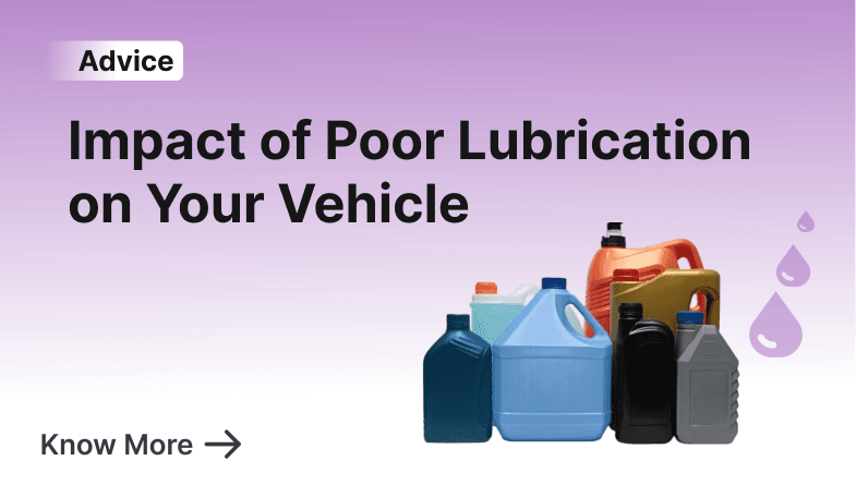 Impact of poor lubrication Impact of poor lubrication