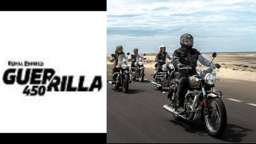 Royal Enfield Guerilla 450 Logo Revealed