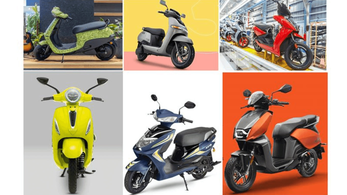 Ola Electric, TVS iQube, and Ather Energy lead the electric two-wheeler sales in July 2023 news