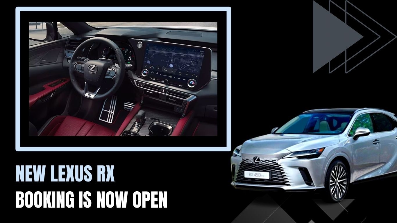 2023 New Lexus RX 350H and 500H booking is now open news