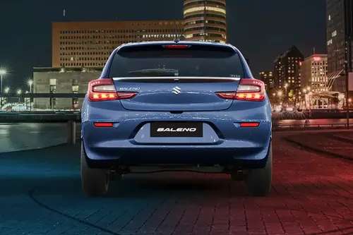 Maruti Baleno Rear View Maruti Baleno Rear View