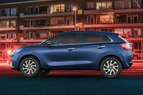 Maruti Baleno Left Side View Maruti Baleno Left Side View