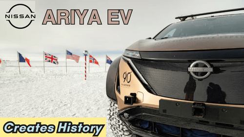 Nissan Ariya E-SUV Creates History, Becomes 1st EV to Reach South Pole 