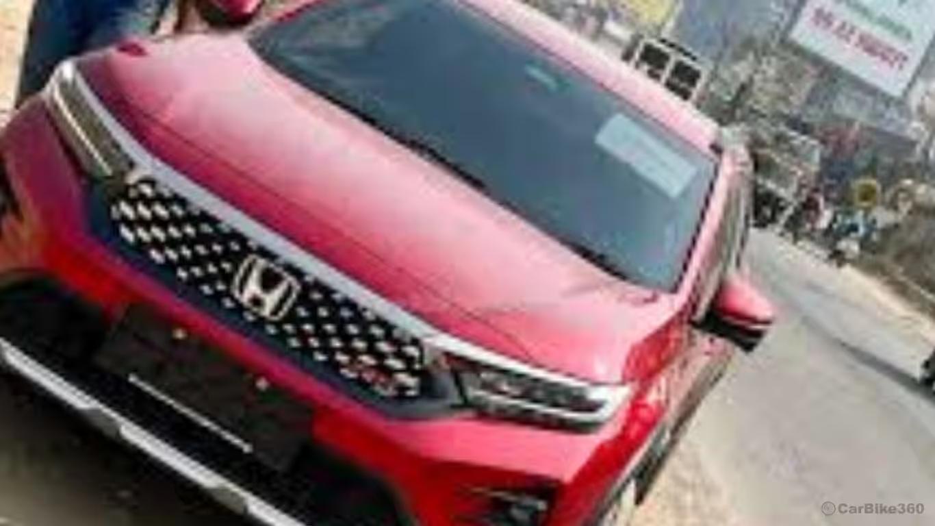 Honda WRV-RS SUV Spied Testing In India Honda WRV-RS SUV Spied Testing In India