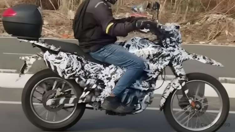Bajaj new dual sport motorcycle spotted testing against Xpulse 200 4V Bajaj new dual sport motorcycle spotted testing against Xpulse 200 4V