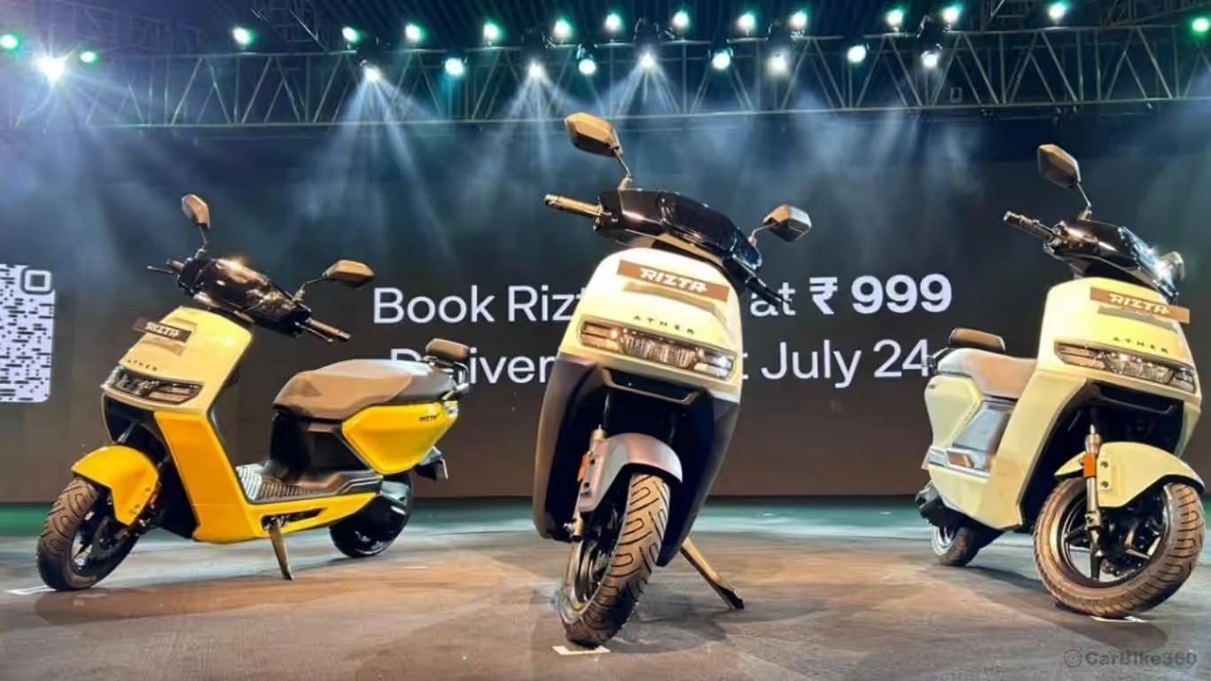 Ather Rizta Achieved 2 Lakh Unit Sales Milestone in India Ather Rizta Achieved 2 Lakh Unit Sales Milestone in India