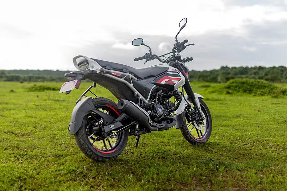 Bajaj freedom 125 rear right view Bajaj freedom 125 rear right view